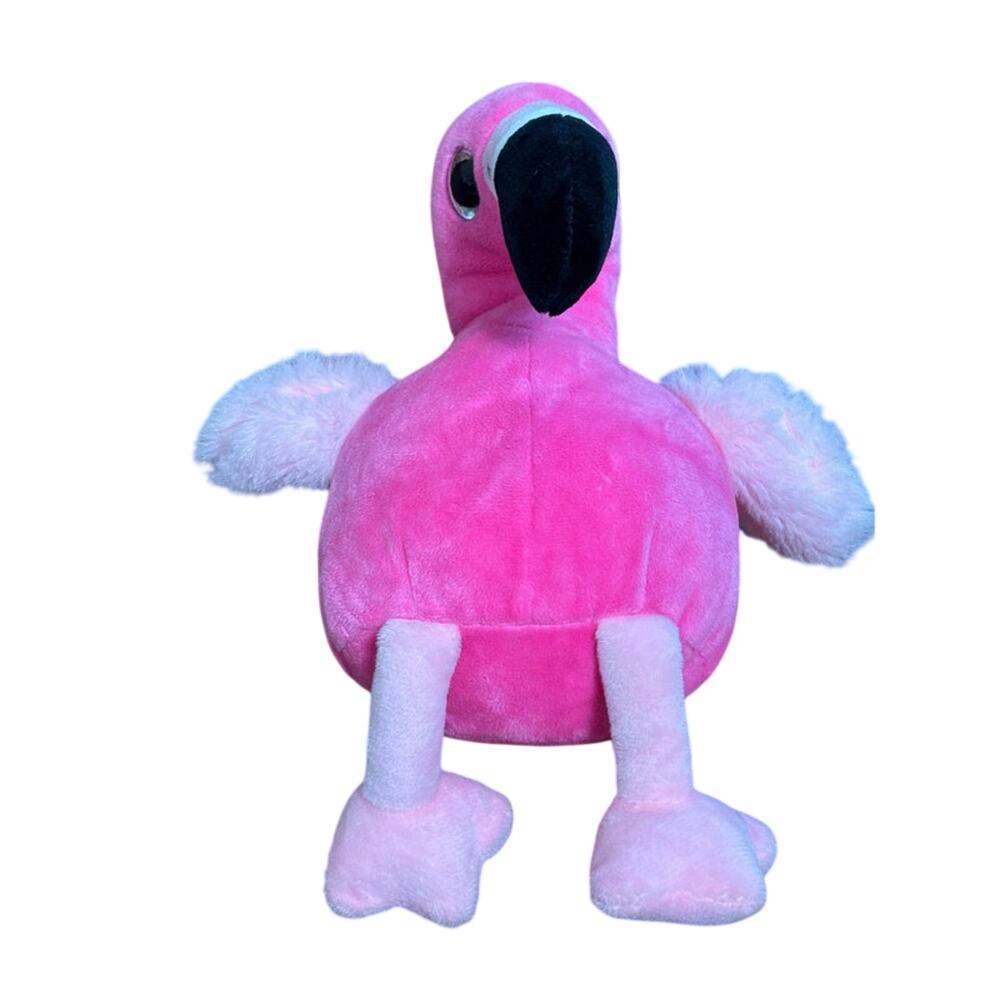 Vintage The Petting Zoo Pink Flamingo Plush Stuffed Animal 12” inch